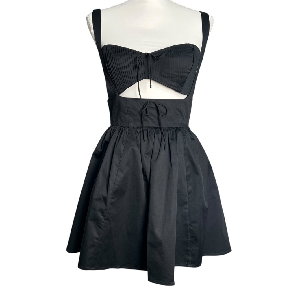 For Love & Lemons Landon Black Mini Dress